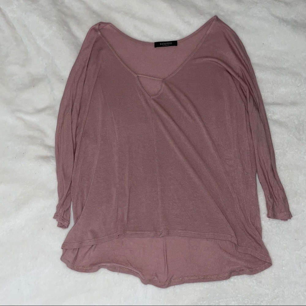 Pink blouse